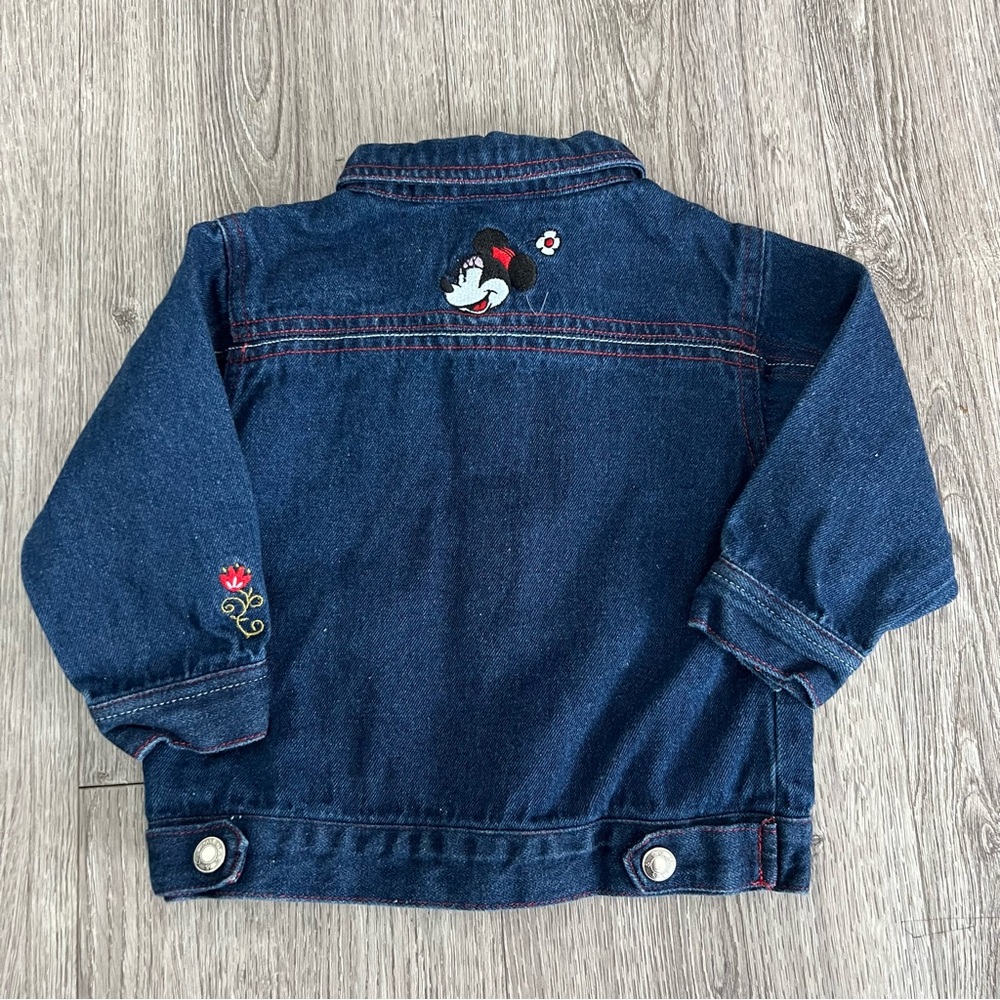 Disney Kids Denim Jacket Minnie Mouse size 18M